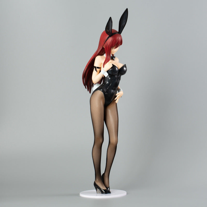 47cm FAIRY TAIL Erza Scarlet Anime Action Figure Bunny Girl