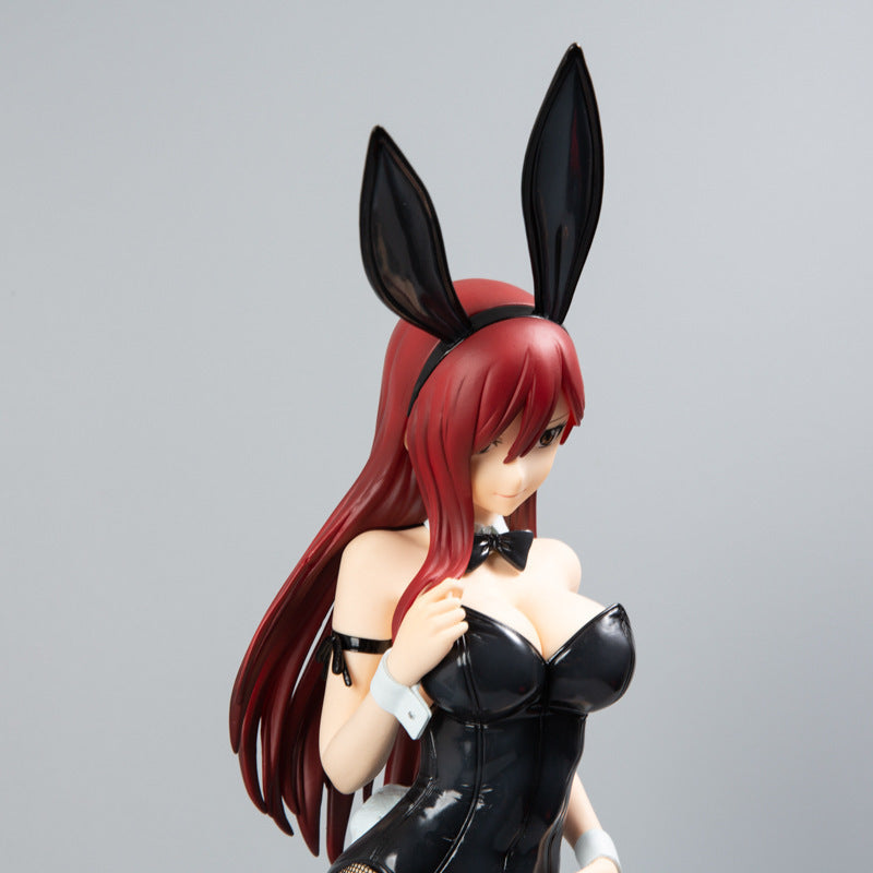 47cm FAIRY TAIL Erza Scarlet Anime Action Figure Bunny Girl