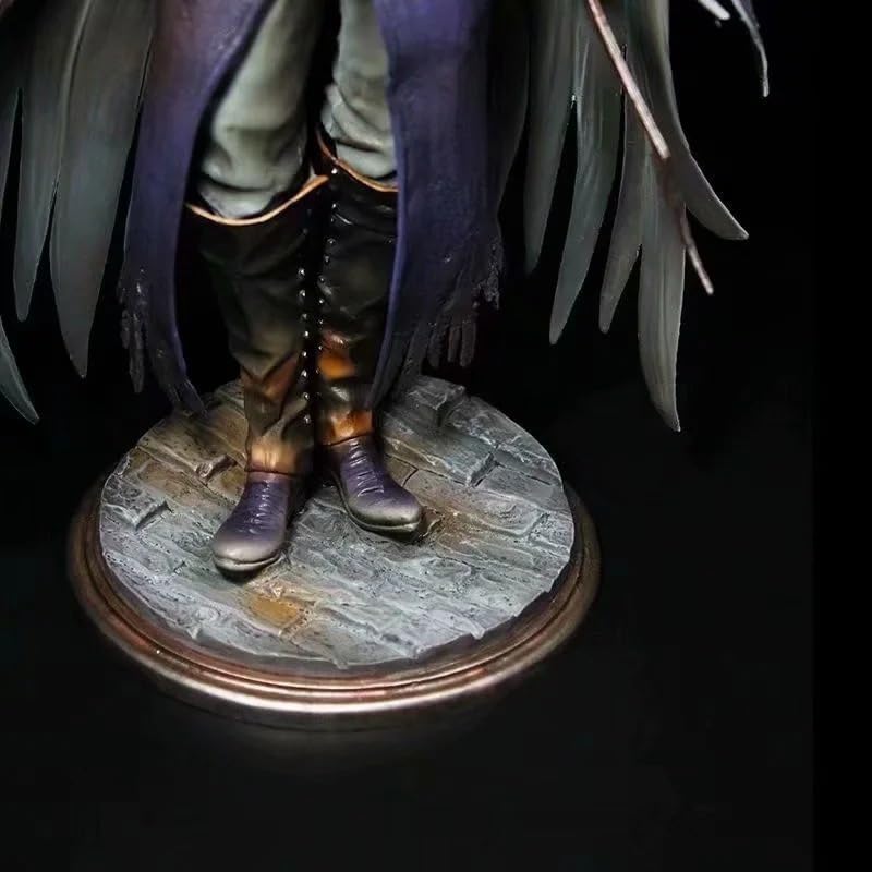 30cm Bloodborne Hunter Crow Feather Crow Hunter 1/7 Static Statue Figure