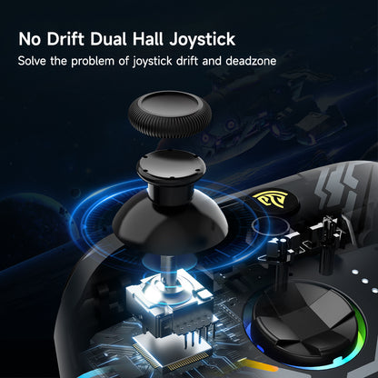 Hall Joystick Hall Trigger RGB Wireless Gaming Controller