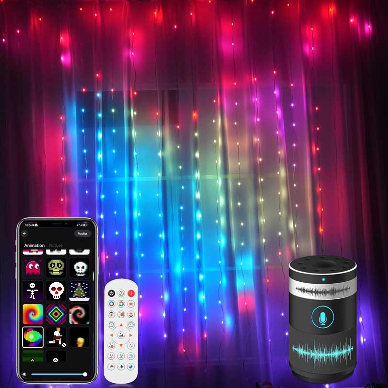 6.5 * 6.5ft WiFi Smart Window Lights