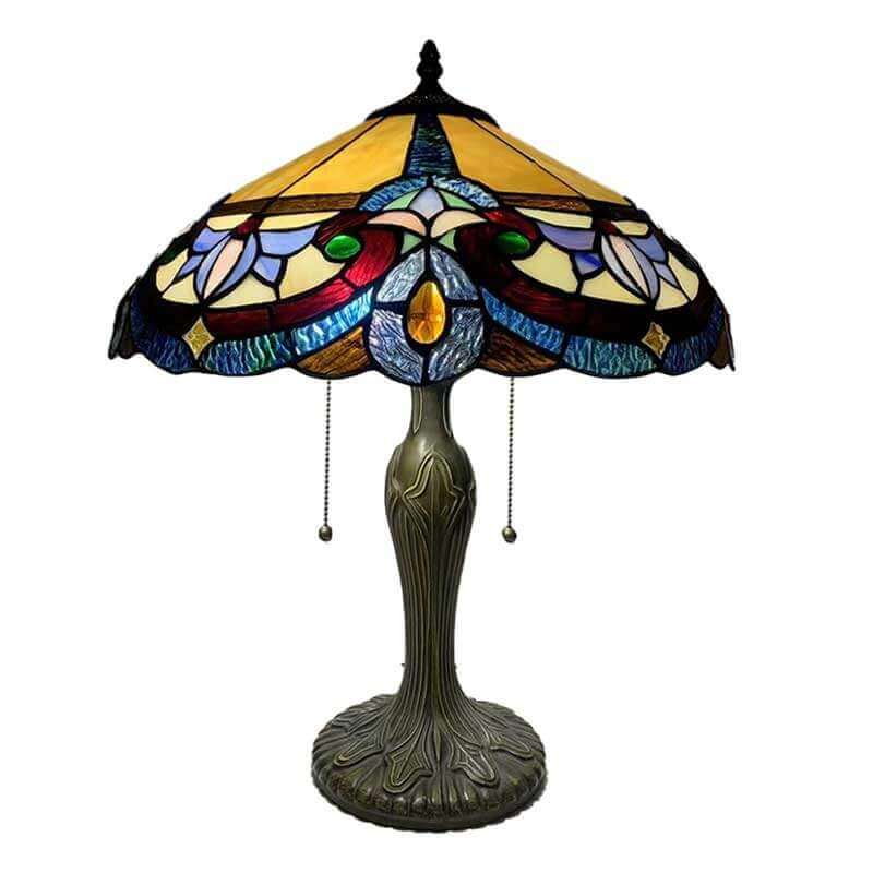 60 x 51x 26 CM Tiffany Style Baroque Table Lamp