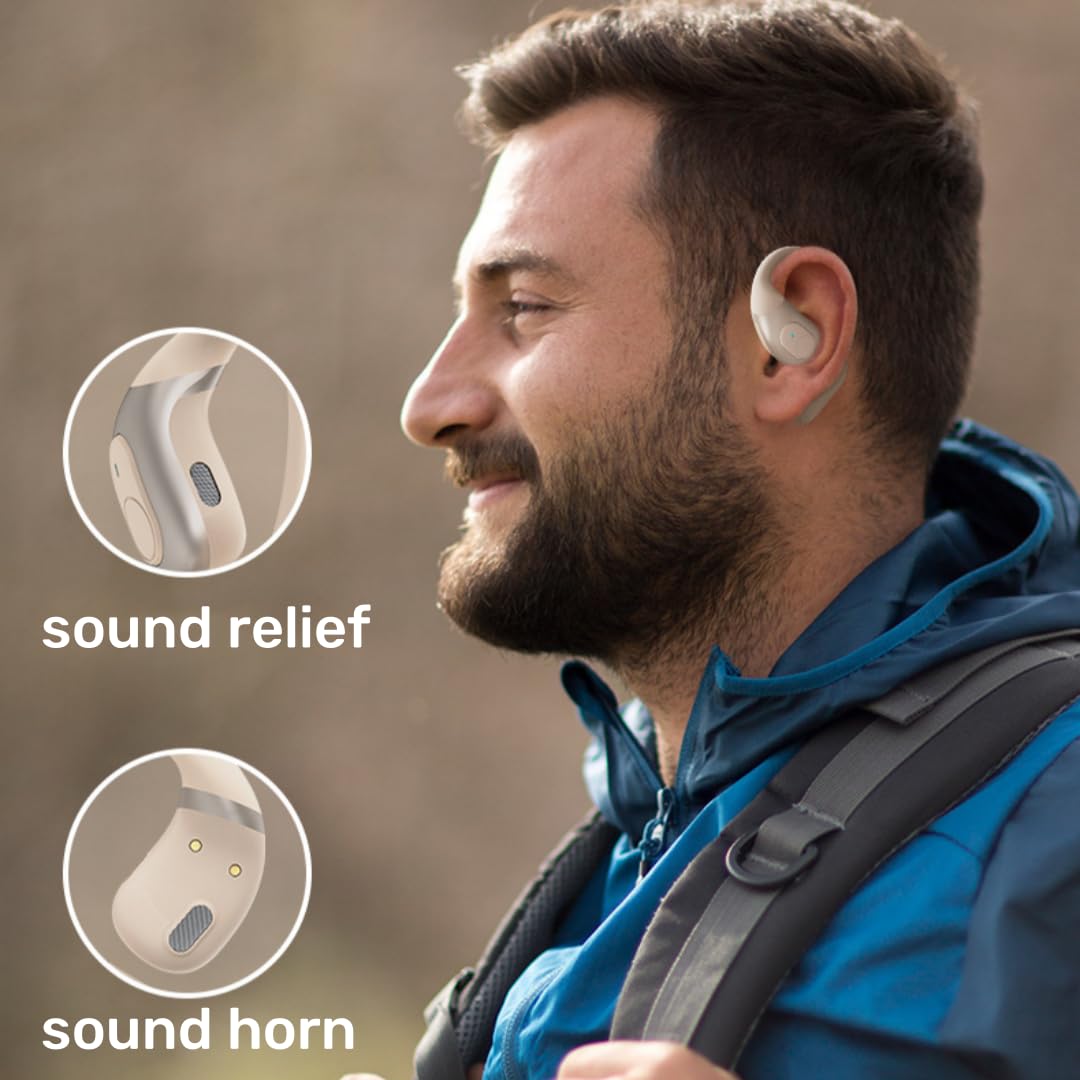 AI Auto Translate Bluetooth Open Ear Wireless Earbuds