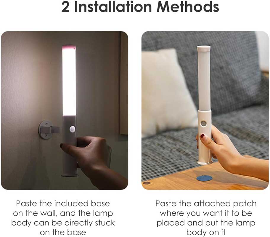 LED USB Night Lights 3 Colors Dimmable Hand-held