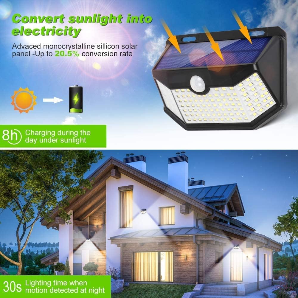 Solar Lights Outdoor with Motion Sensor - YouWei Trade