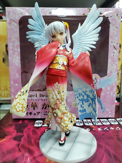 19cm Angel Heartbeat Lihua Plays Angel Kimono 1/8 Anime PVC Figure