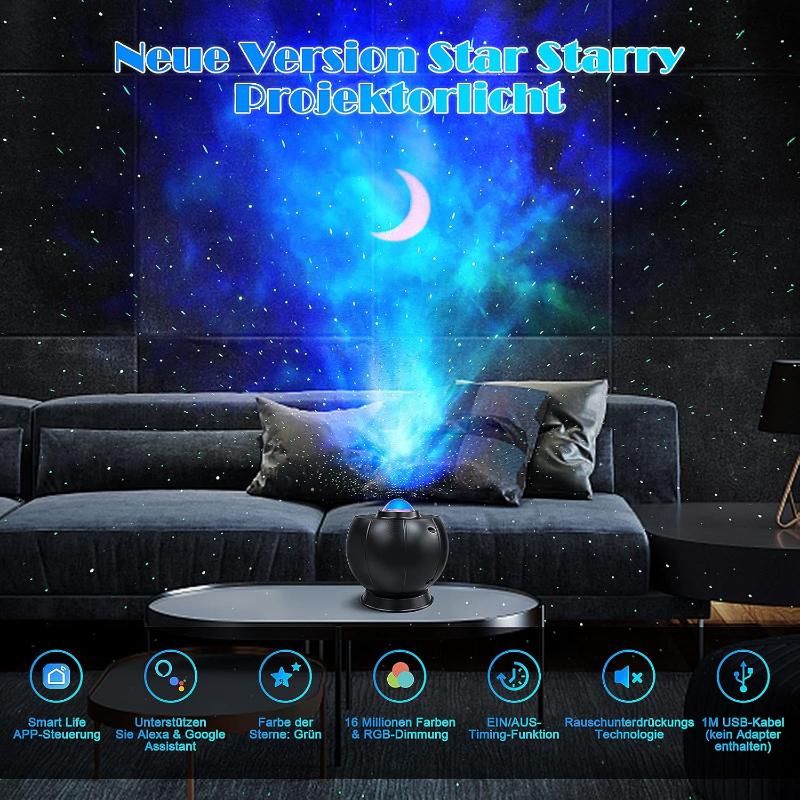 Alexa Starry Sky Projector Light