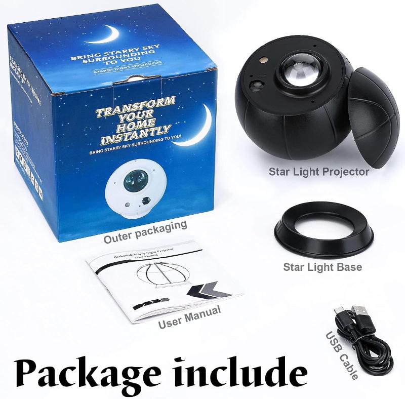 Alexa Starry Sky Projector Light package