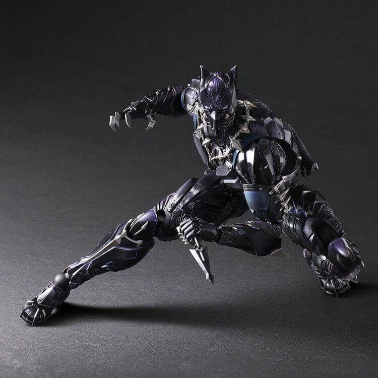 Custom Avengers PA modified Black Panther Black Panther joint movable