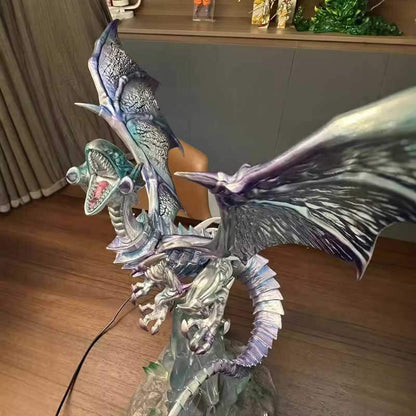 Yu-Gi-Oh! Blue-Eyes White Dragon Figure 45cm with Base