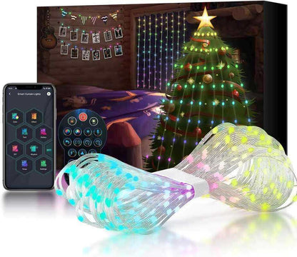 Bande lumineuse rideau DIY Bluetooth