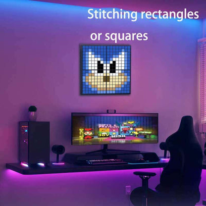 DIY Pixel Screen LED Combination Screen, Stitching Rectangles or Squares