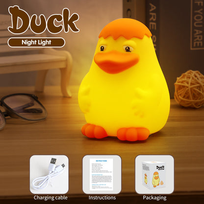 Duck Night Light Multifunction USB Port Patting Lamp - YouWei Trade