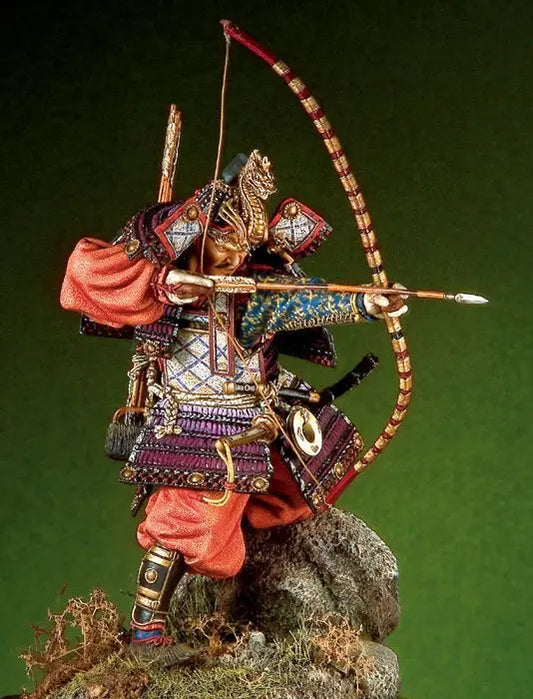 Resin kit Japanese samurai generals (the late Heian period) 90 mm