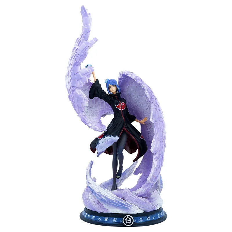 Konan Action Figure Akatsuki Paper Rain Statue