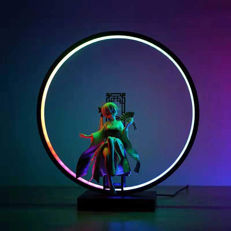 LED Smart APP Control RGB Round Night Lights