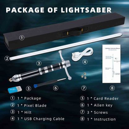 Laser-Sword-Star-Wars-Pixel-Metal-Lightsaber