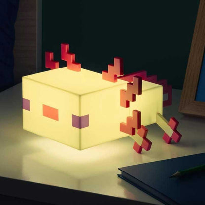 Minecraft Axolotl Light Up Lamp 5 Color