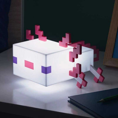 Minecraft Axolotl Light Up Lamp 5 Color