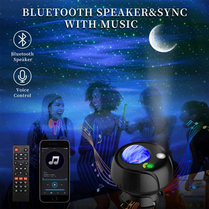 Galaxy Projector Light with Bluetooth