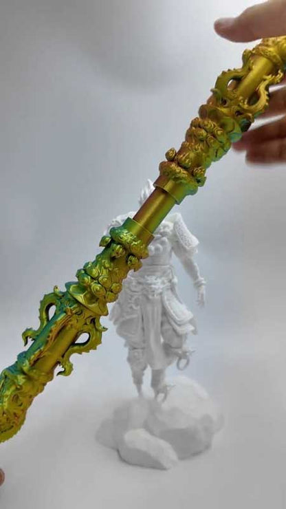 Scalable 3D printed Sun WUKONG's RUYI JINGU Bang