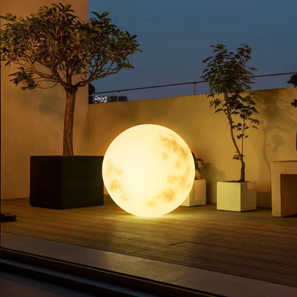 Outdoor Solar Light Creativity Moon Floor Lamp - YouWei Trade