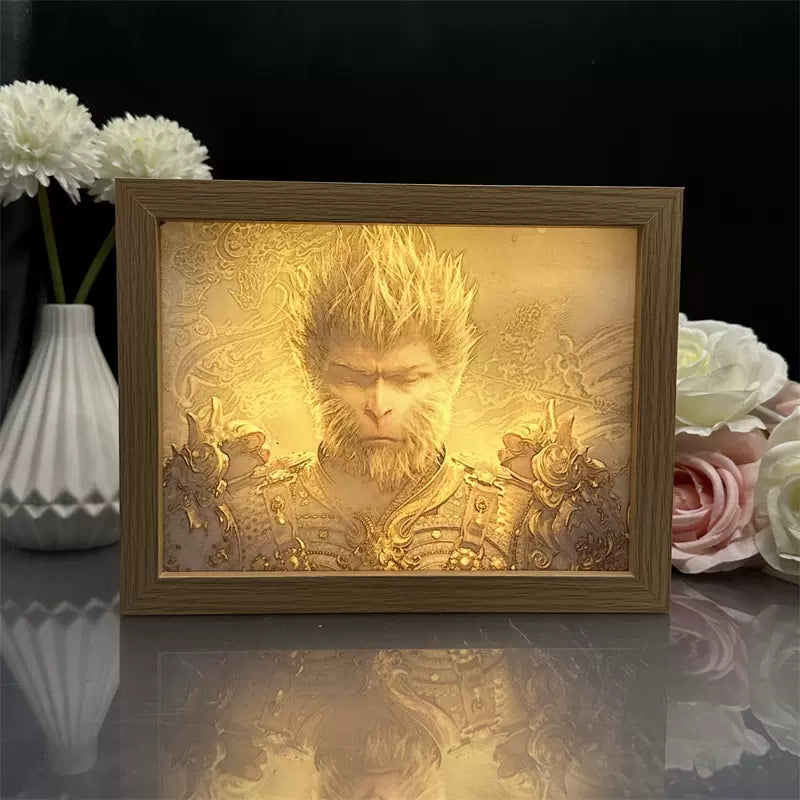 Wukong Light Painting USB Night Light