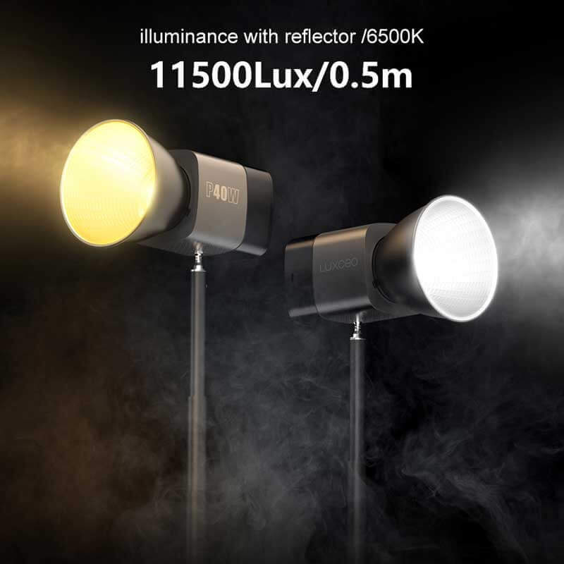 P40W Portable Photography Light MINI  COB Fill Light