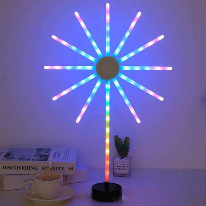 RGB Neon LED Licht Starburst Feuerwerk Lichter USB Powered