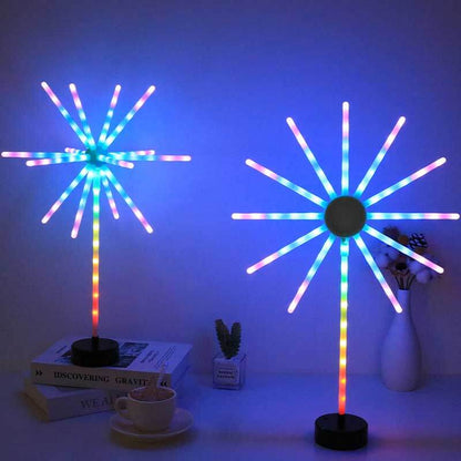 RGB Neon LED Licht Starburst Feuerwerk Lichter USB Powered