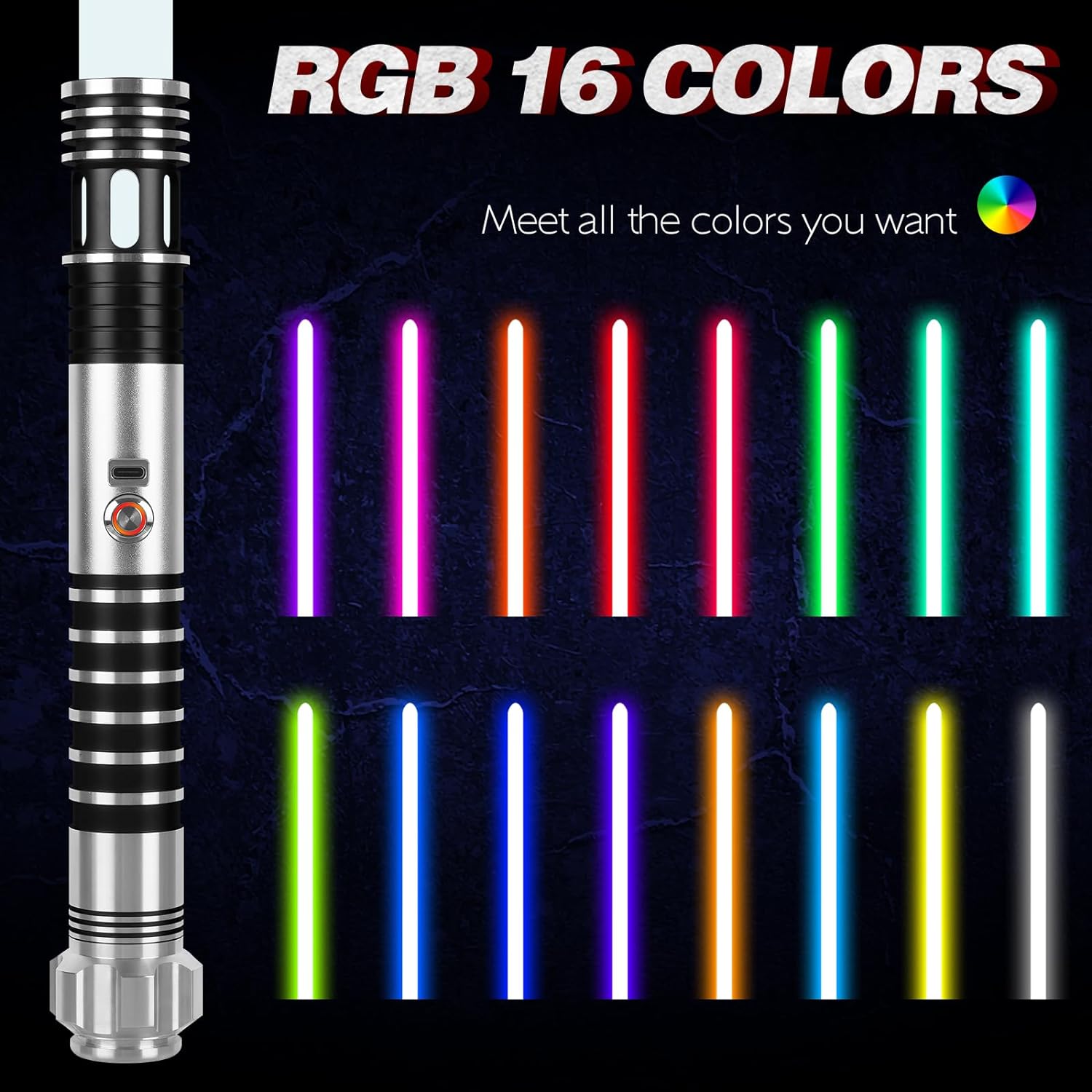 Star Wars Lightsabers with 16 Color - YouWei Trade