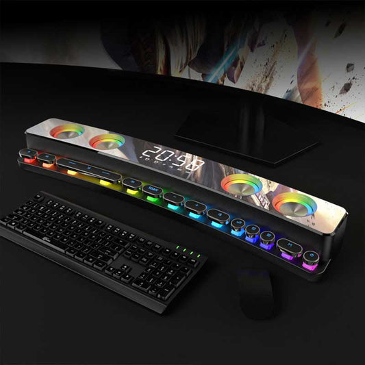 RGB-Beleuchtung HiFi 3D Gaming-Lautsprecher Bluetooth 5.0