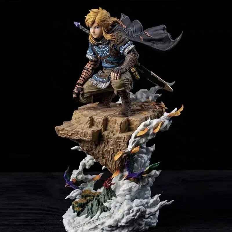 The Legend of Zelda Game Figure Link Figures Gk Figurine 38cm  PVC