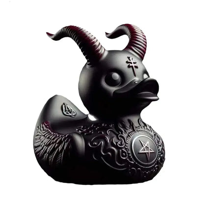 Duck Figures Statue Gothic Sculpture Punk Animal Figurine