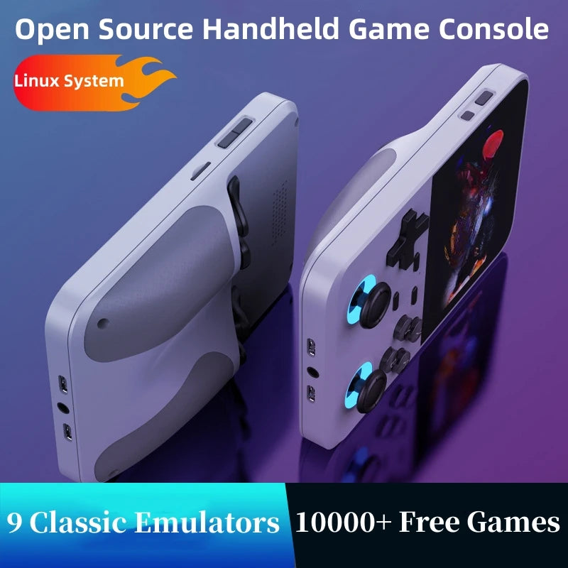 3.5 Inch IPS Screen Handheld Game Players Dual Joystick 10000+ Game