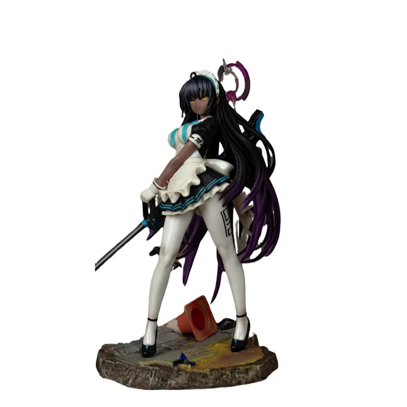 1/7 25cm Blue Archive Figure Kakudate Karin Anime Girl Pvc Action Figure