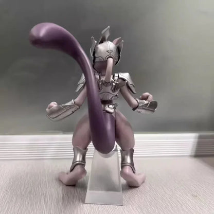 11cm Pokemon Figure Mewtwo Anime Figure Steel Mewtwo cool Figurines