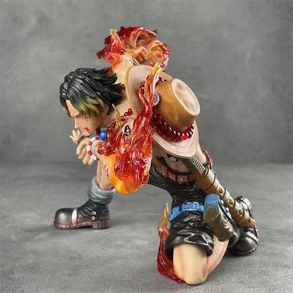 Anime Ace Figure One Piece Action Figurine The Top War Portgas D