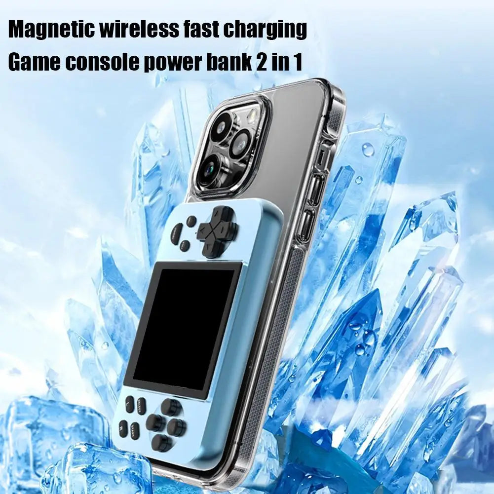 Handheld Game Console Charging Treasure 2-in-1 Magnetic