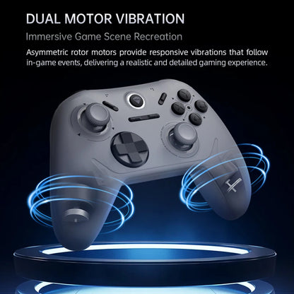 Wireless Gaming Controller with 1K Polling Rate Hall Effect Trigger Joystick