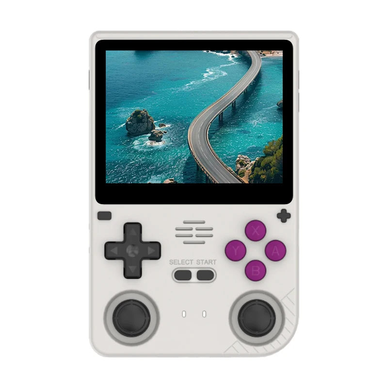 3.5-Inch IPS HD Screen Retro Video Handheld Game Console A133Plus Chip 5000mAh Lithium Battery Gift Retro Stickers