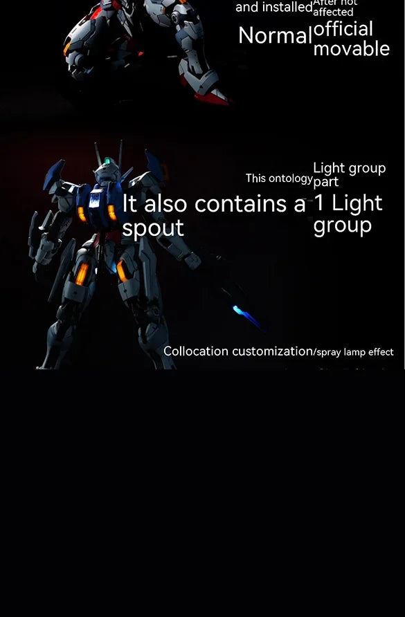 1/100 Kosmos Fm Light Set Anime Action Figure