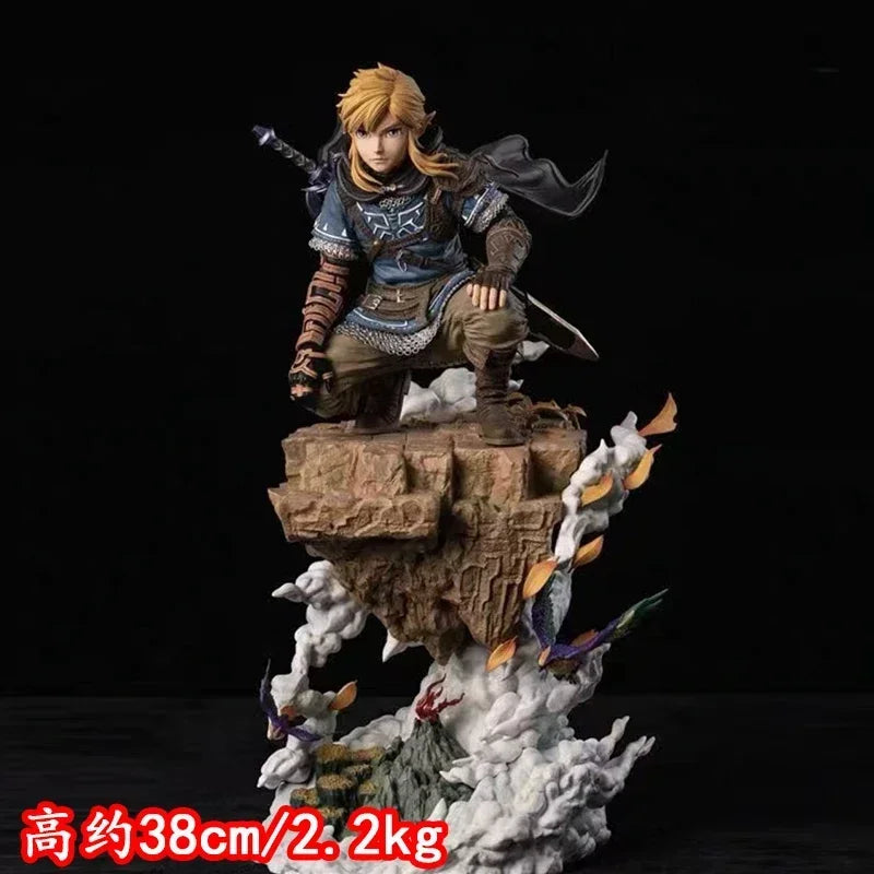 The Legend of Zelda Game Figure Link Figures Gk Figurine 38cm  PVC