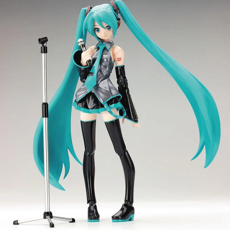 Anime FIGMA Hatsune Miku Action Figures Movable Joints