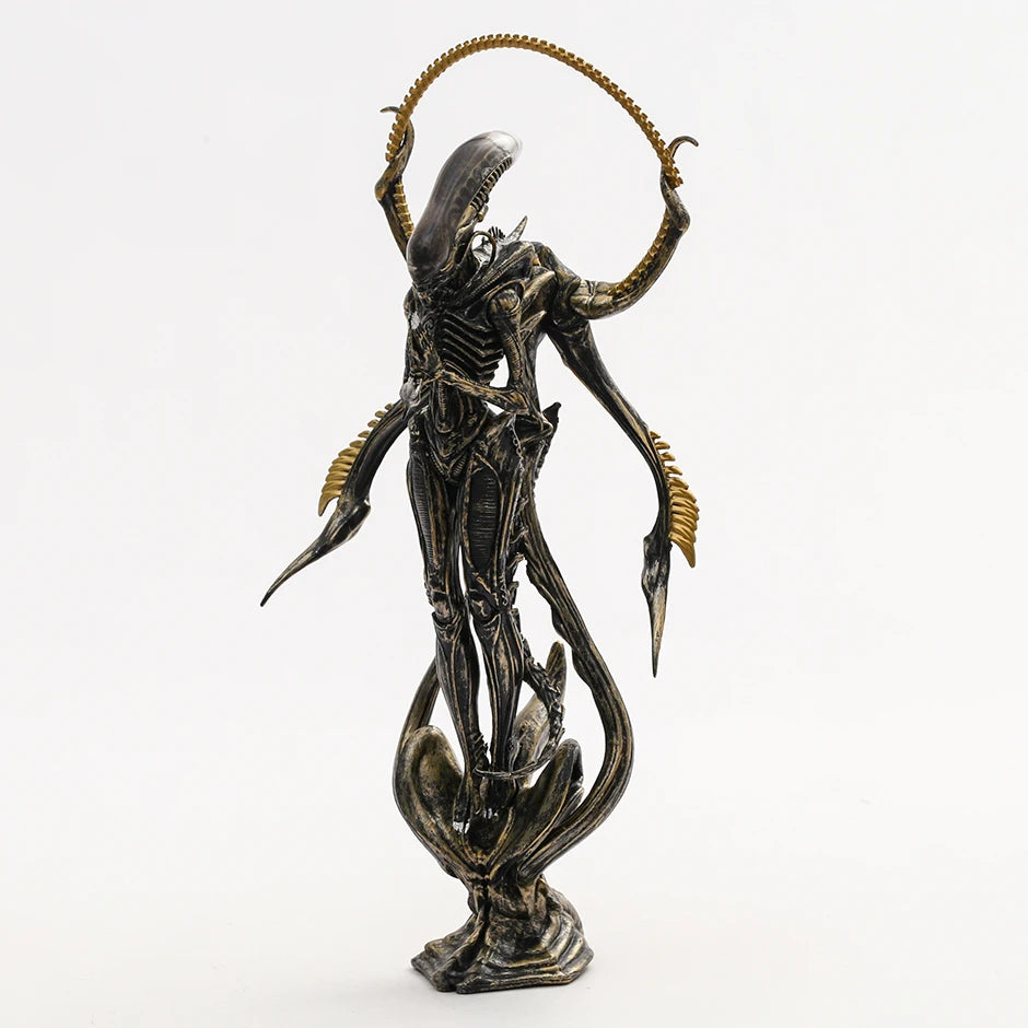 28cm Alien Xenomorph Buddhism Excellent Figure