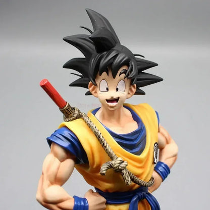 31CM Anime Dragon Ball Dream Sun Goku Figures Somersault Cloud Super Saiyan