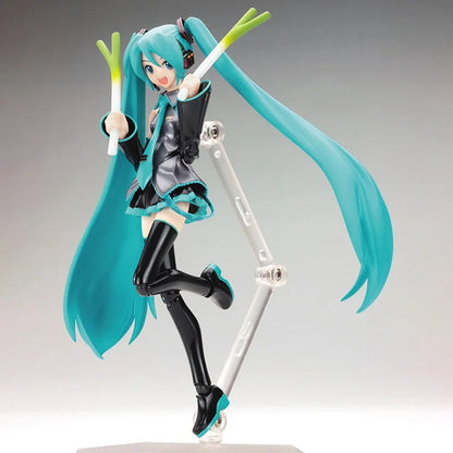 Anime FIGMA Hatsune Miku Action Figures Movable Joints