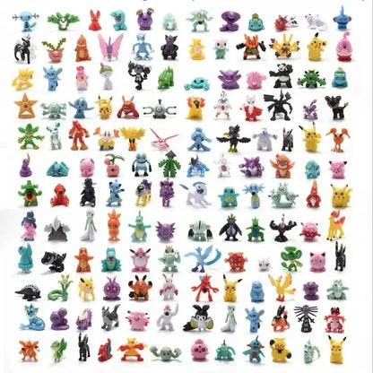 Pokemon 7cm Figures Action Anime Figures 144 pcs