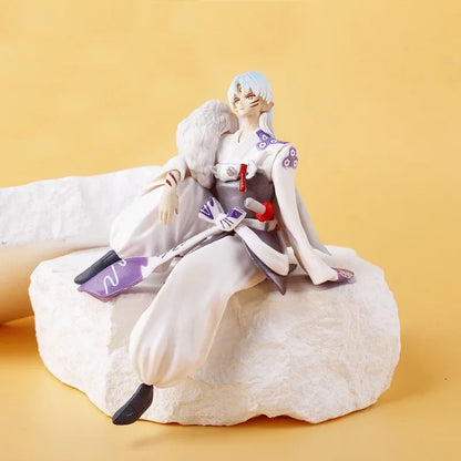 Anime Inuyasha Sesshoumaru Decoration Ornaments 13cm Action Figures