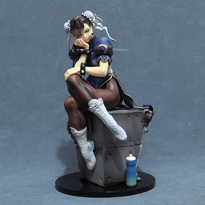 Street Fighter Chun-Li Anime Figures Ornaments Gk Figure